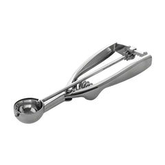 Ambidextrous Stainless Steel Squeeze #100 Disher, 3/8 oz.