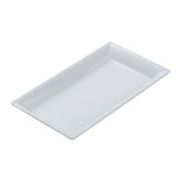 American Metalcraft MEL19 Endurance Rectangular White Melamine Platter