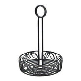 American Metalcraft LDCC16 Ironworks Condiment Rack, 6-1/4"