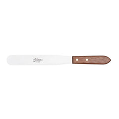 Ateco 1388 Pastry Spatula w/ Wood Handle, 8"