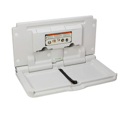 Alpine 411 Wall Mount Baby Diaper Changing Station, White