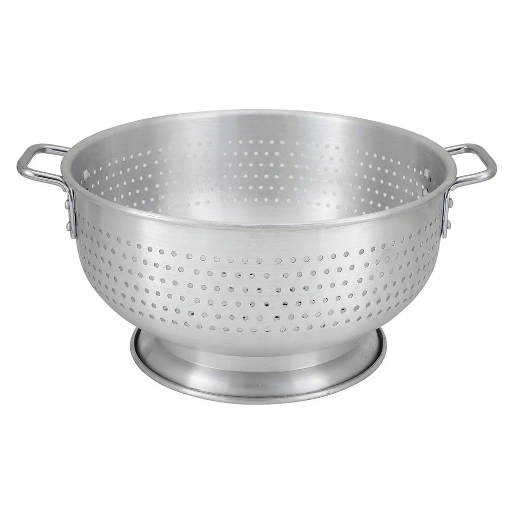 Aluminum Colander w/ Base & Handles, 16 qt.