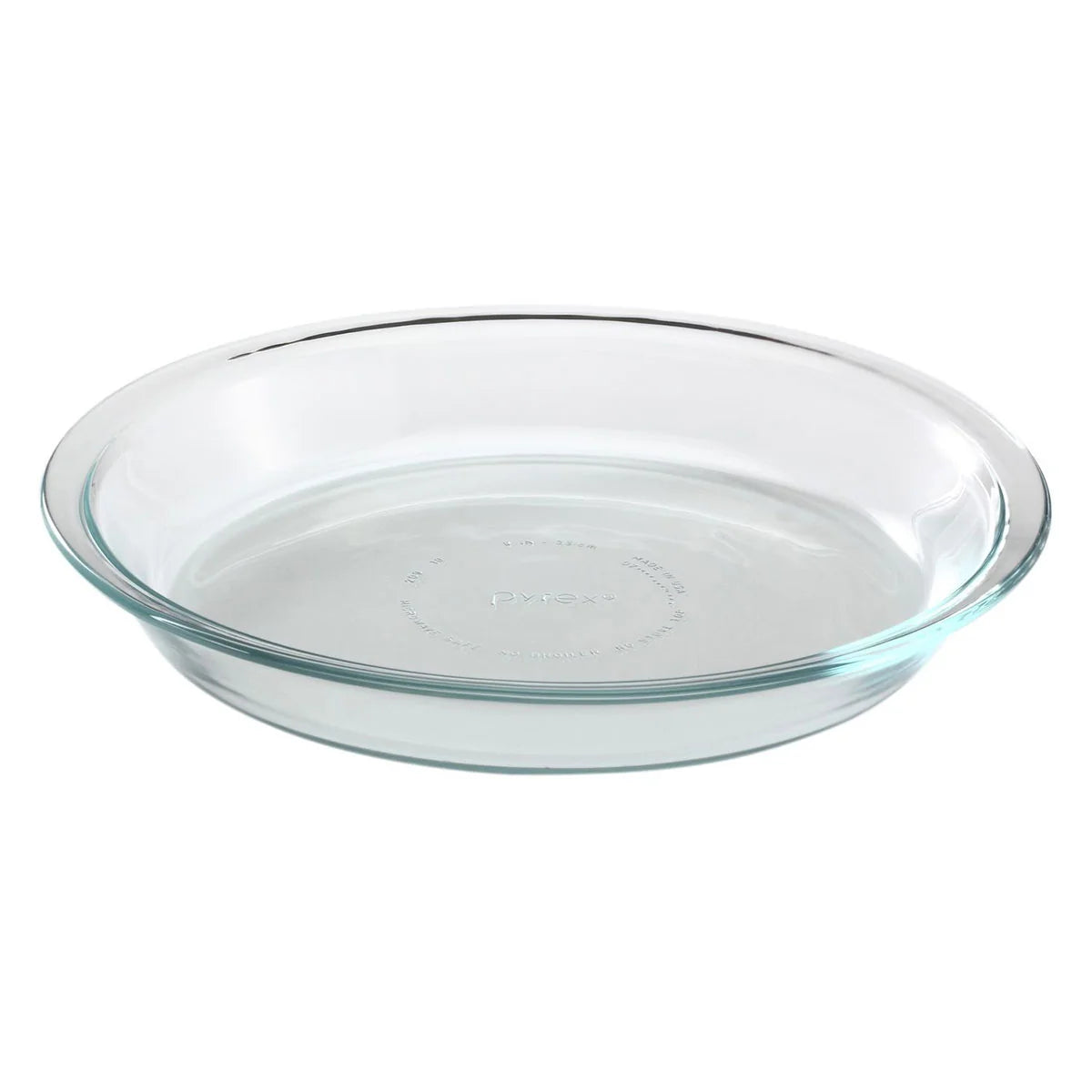 Anchor Hocking 82638AHG18 Pie Plate, 9" Round, Clear Glass