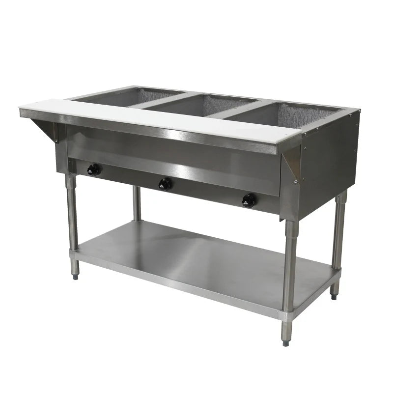 Advance Tabco HF-3G-NAT-X Hot Food Table, Natural Gas, 47-1/8"