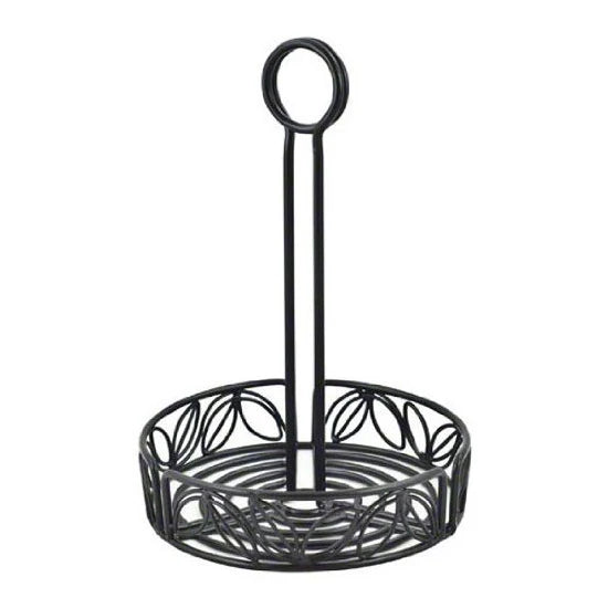 American Metalcraft LDCC16 Ironworks Condiment Rack, 6-1/4"